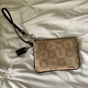 Coach wristlet